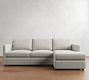 Pacifica Slim Arm Reversible Chaise Sectional - Storage Available (86&quot;&ndash;96&quot;)