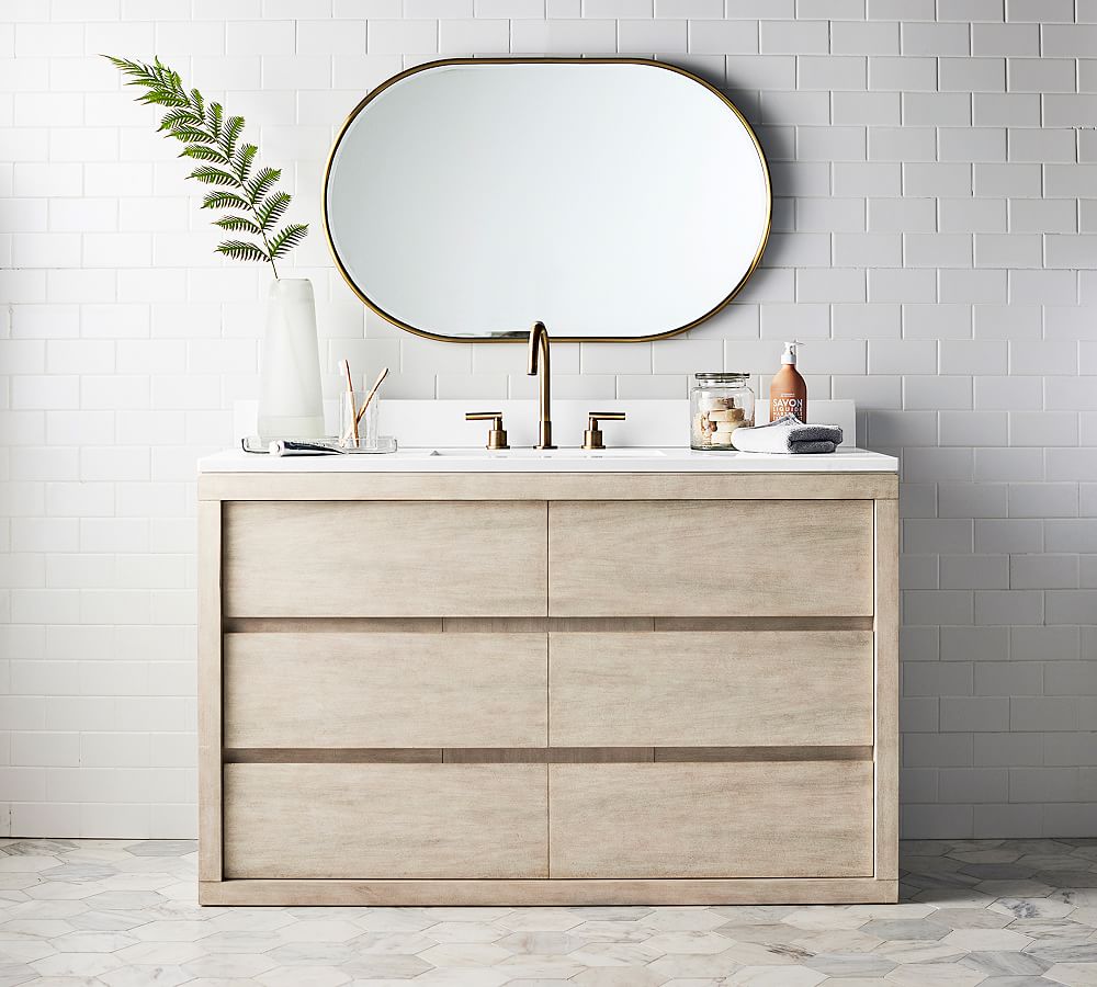 Cayman 52&quot; Single Wide Sink Vanity