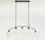 Malone Recycled Glass Arc Chandelier (47&quot;)