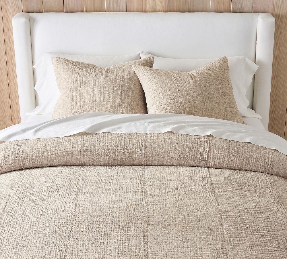Cloud King Duvet Cover - Cafe Au Lait
