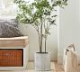 Faux Green Leaf Tree
