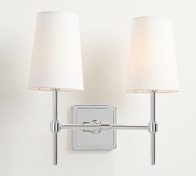 Pearson Double Shade Sconce (12&quot;)