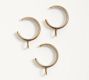 Quiet-Glide C-Loop Curtain Rings