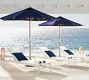 Premium 9' Round Outdoor Patio Umbrella &ndash; Eucalyptus Tilt Frame&#8203;
