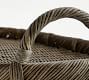 Handwoven Wicker Oval Serving Tray