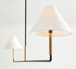 Kensington Metal Dual Pendant (60&quot;)