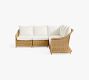 Westport Wicker 5-Piece Outdoor Sectional (93&quot;)