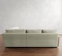 Pearce Modern Square Arm 3-Piece L-Shaped Sectional (118&quot;)