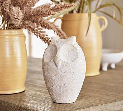 Handcrafted Artisan Owl Object