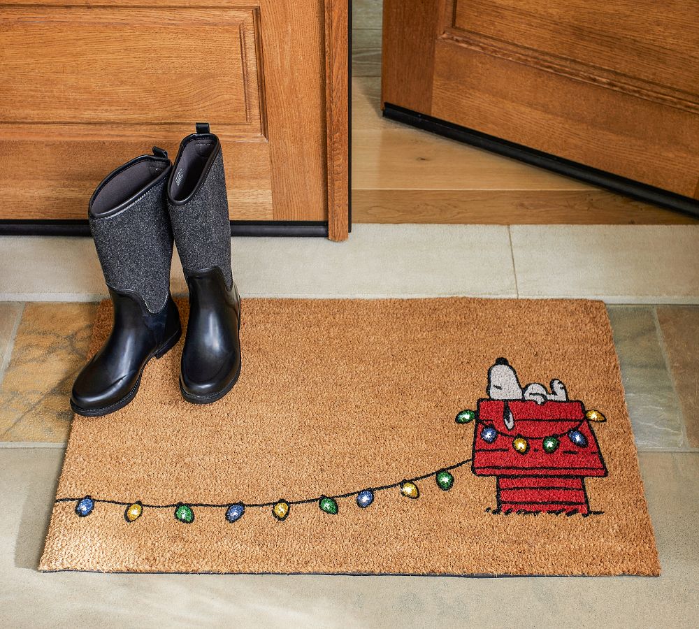Peanuts&#8482; Festive Snoopy&#8482; Light Up Doormat