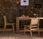Fenton Woven Leather Dining Chair