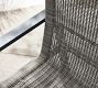 Indio Metal &amp; Wicker Outdoor Lounge Chair