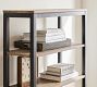Thorndale Reclaimed Wood Open Bookcase with Drawers (34&quot;)