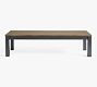 Indio Mahogany &amp; Metal Outdoor Coffee Table (65&quot;)