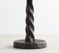 Easton Forged-Iron Candle Holder