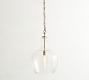 Flynn Recycled Glass Pendant (12&quot;-17&quot;)