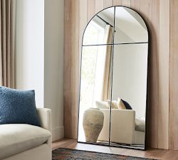 Hayes Paned Arch Floor Mirror