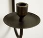 Rio Bronze Wall Mount Taper Candleholders