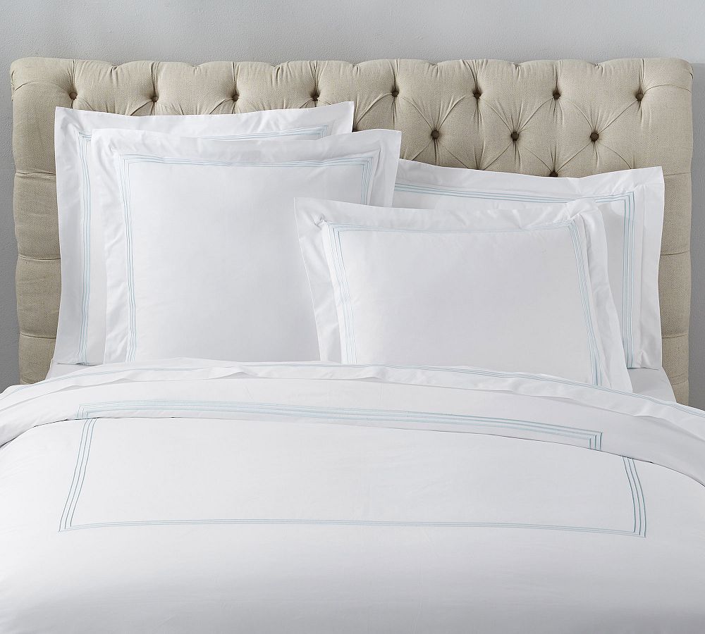 Grand Organic Percale Duvet Cover