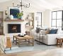 Duke Rectangular Metal C-Table with Shelf (20&quot;)