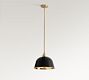 Metal Diffuser Bell Pole Pendant (14&quot;)