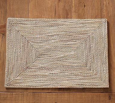 Tava Handwoven Rattan Rectangular Placemat