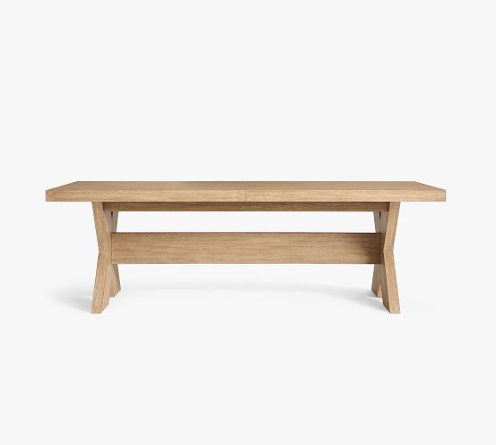 Modern Farmhouse Extending Dining Table (76"-112")