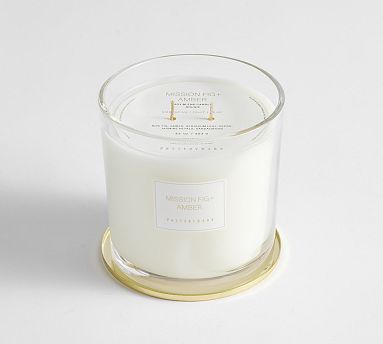 Signature Scented Candle, Mission Fig &amp; Amber, Large, 22 oz