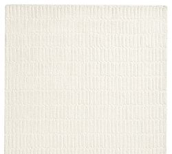 Open Box: Custom Capitola Hand-Tufted Wool Rug, 6' x 7' - Ivory