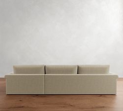 Westwood Roll Arm Chaise Sectional (134&quot;&ndash;155&quot;)