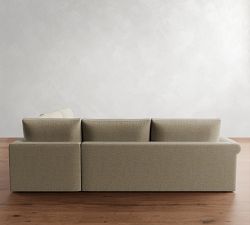 Westwood Roll Arm 3-Piece L-Shaped Sectional (124&quot;)