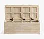 Indio Eucalyptus Outdoor Storage Bench (48&quot;)