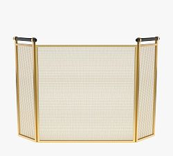 Calabar Fireplace Tri-Panel Screen