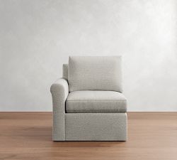 Cameron Modern Roll Arm Sectional Component Replacement Slipcovers