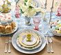 Floral Bunny Stoneware Serveware Collection