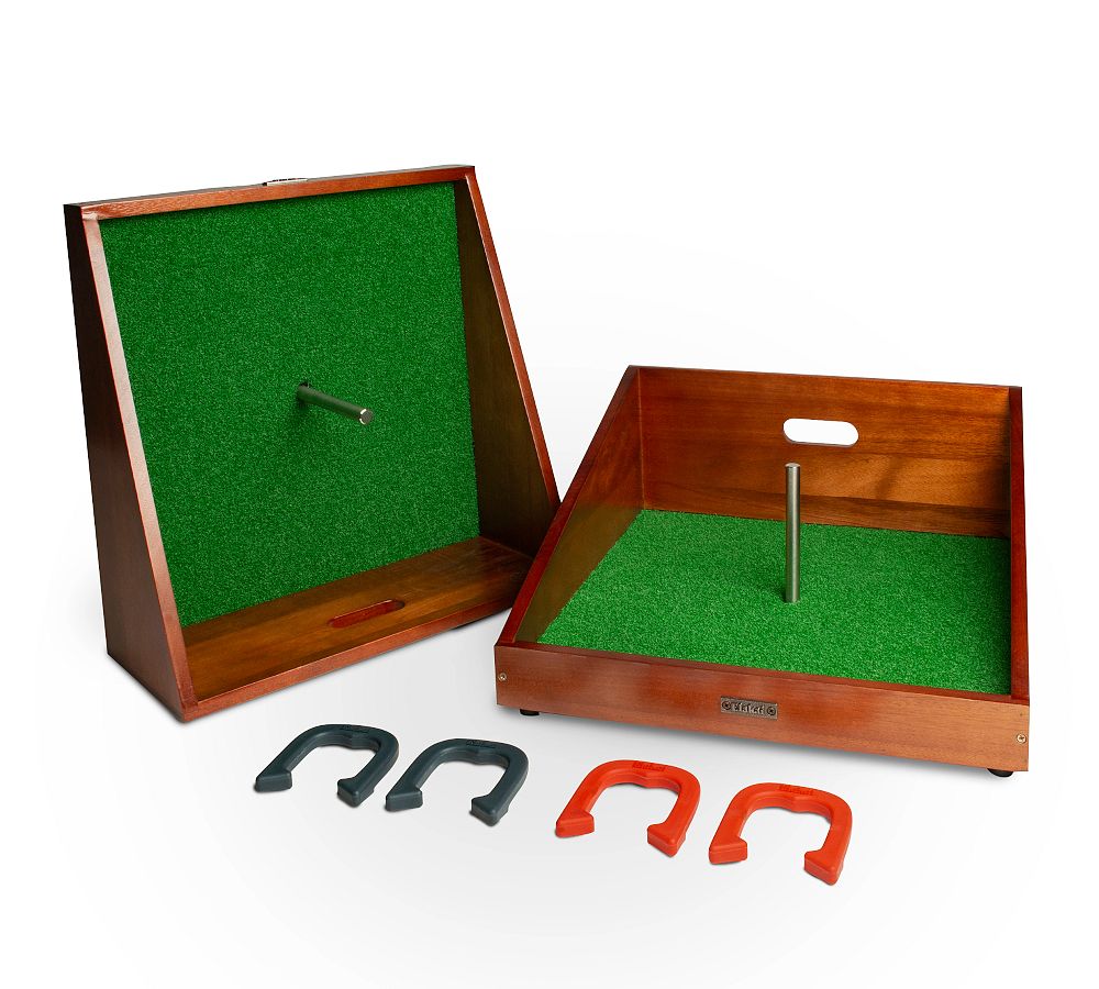 Travel Mini Horseshoes Game