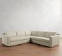 Pacifica Wide Arm 3-Piece L-Shaped Sectional (105&quot;&ndash;109&quot;)