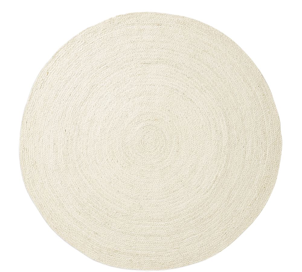 Open Box: Round Hand-Braided Jute Rug