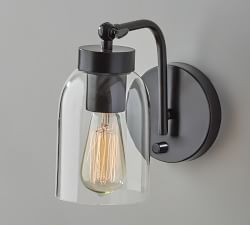 Bianca Hand-Blown Glass Sconce (5'')