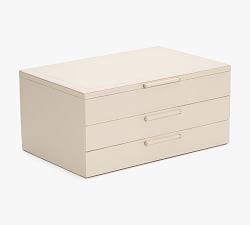 Open Box: Sophia Leather Jewelry Box