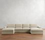 Westwood Square Arm Double Chaise Sectional (186&quot;)