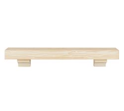 Ryker Fireplace Mantel - Unfinished