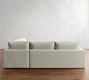 Westwood Square Arm Slipcovered 3-Piece L-Shaped Sectional (117&quot;)