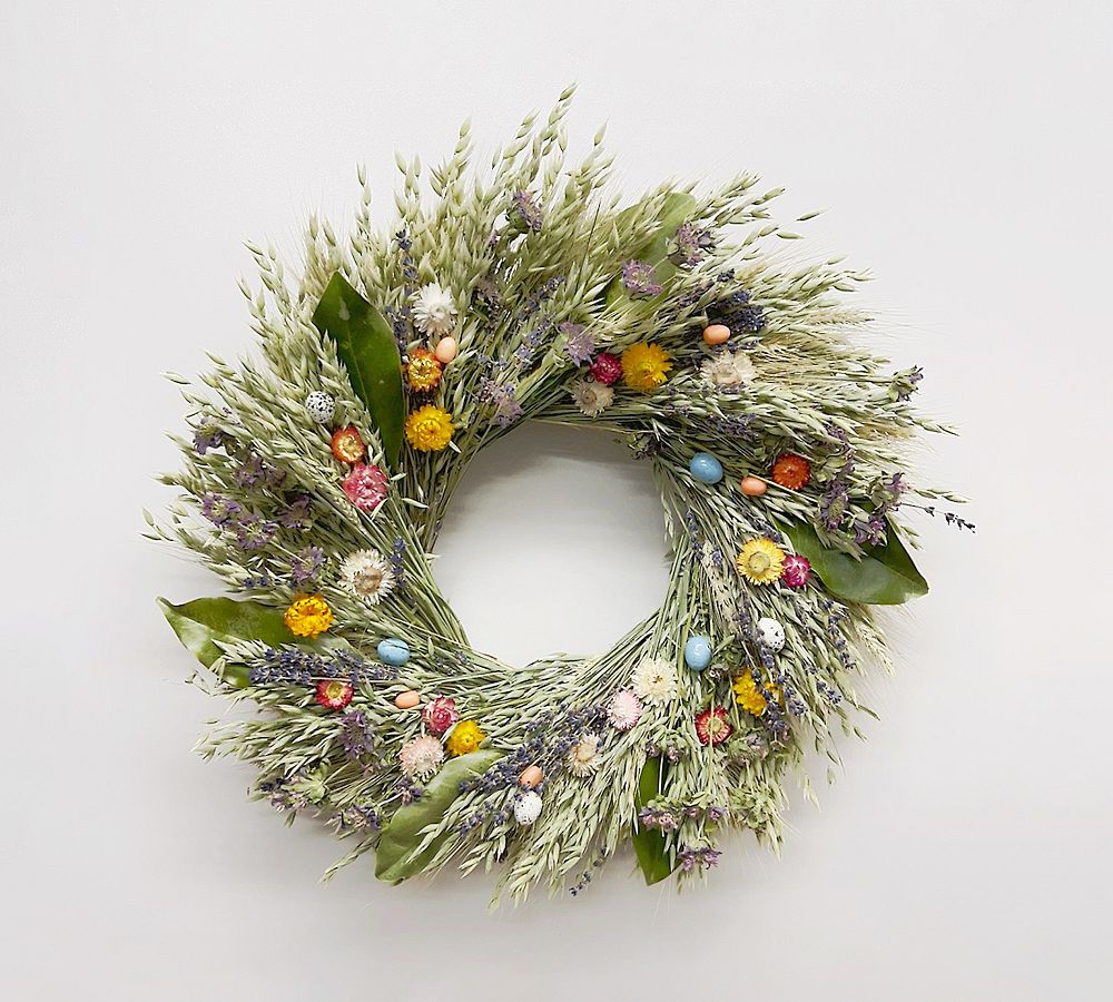 Dried Sweet Spring Nesting Wreaths