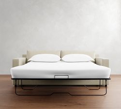 Pacifica Wide Arm Reversible Sleeper Chaise Sectional &ndash; Storage Available (86&quot;)