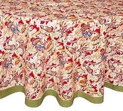 Noel Handmade Round Cotton Tablecloths