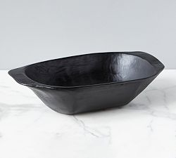 Handcrafted Reclaimed Wood Dough Bowl