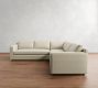 Pacifica Wide Arm 3-Piece L-Shaped Sectional (105&quot;&ndash;109&quot;)