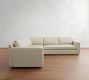 Pacifica Wide Arm 3-Piece L-Shaped Sectional (105&quot;&ndash;109&quot;)