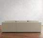 Pacifica Wide Arm Trundle Sleeper Chaise Sectional &ndash; Storage Available (106&quot;)